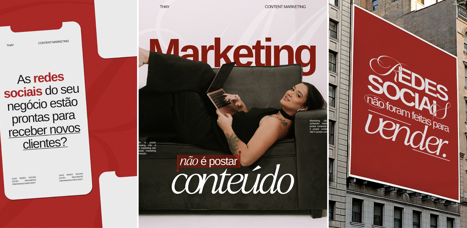 A team collaborating on a digital marketing project